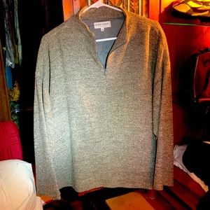 Giorgio ARMANI Silk 1/4 Zip Pullover